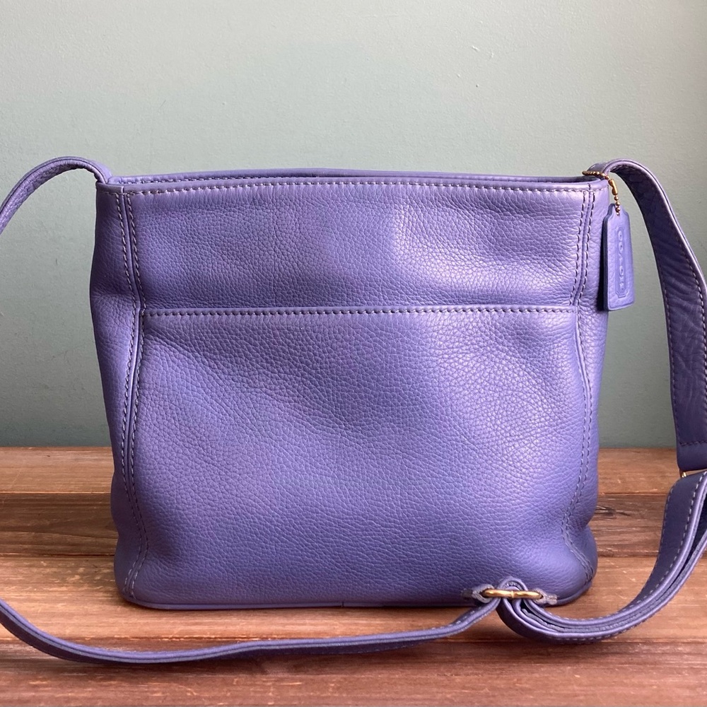 Vintage Coach Sonoma Leather Bag 4924 Periwinkle